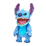 Disney Stitch Puppetronic by Real FX de Lilo & Stitch, Peluche Electrónico de 45 cm, 100+ Combinaciones de Acciones y Sonidos, Juguete Realista con Sensores y Reacciones, 6+ años, Famosa (TTC29000)