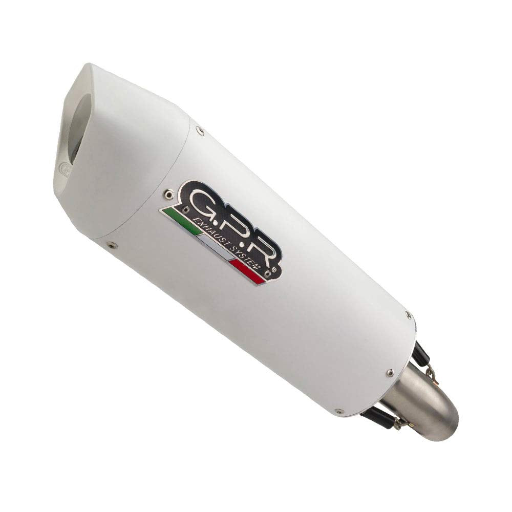 Tubo de escape marca GPR compatible con Suzuki GSX-S 950 2017-2020, Albus Evo4, Escape completo homologado, viene con db killer extraíble, catalizador y colector