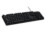 Logitech G413 SE Full-Size Teclado Mecánico para Gaming, Disposición QWERTY Inglés Reino Unido - Negro