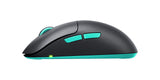 Xtrfy M8 Wireless, Ratón Gaming Inalámbrico Ultraligero, Optimizado para eSports, Radiofrecuencia 2,4 GHz, Parte Frontal Extrabaja para Mayor Precisión, Recargable, Negro