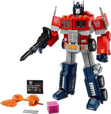 LEGO Icons Optimus Prime, Maqueta para Construir para Adultos, Modelo 2-en-1 Transformers, Robot y Camión, Idea de Regalo para Hombres y Mujeres 10302