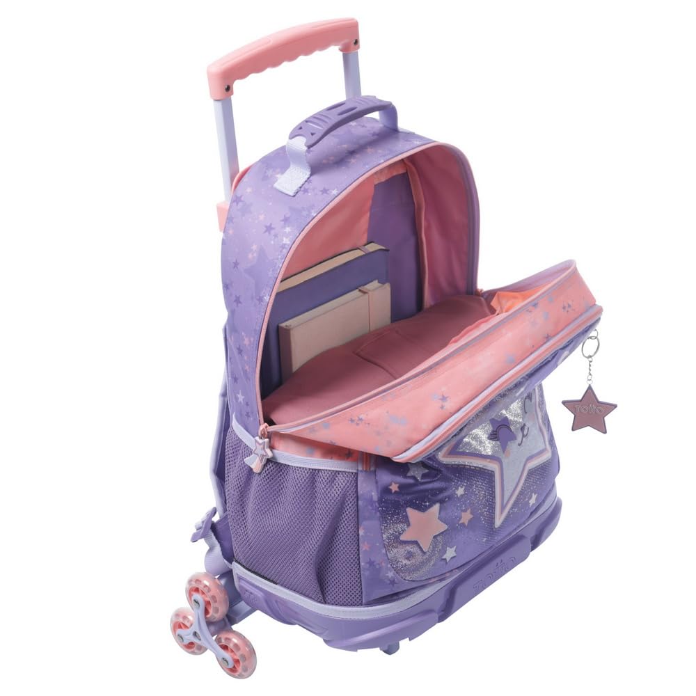 TOTTO Mochila con Ruedas triples Star Cat