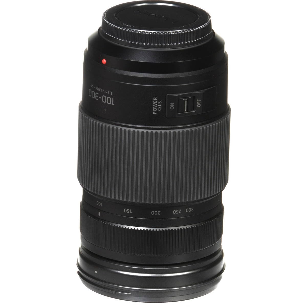 Panasonic LUMIX G II - Lente Vario, 100-300 mm, Micro Cuatro tercios, sin Espejo, Power O.I.S, H-FSA100300 (Negro de Estados Unidos)