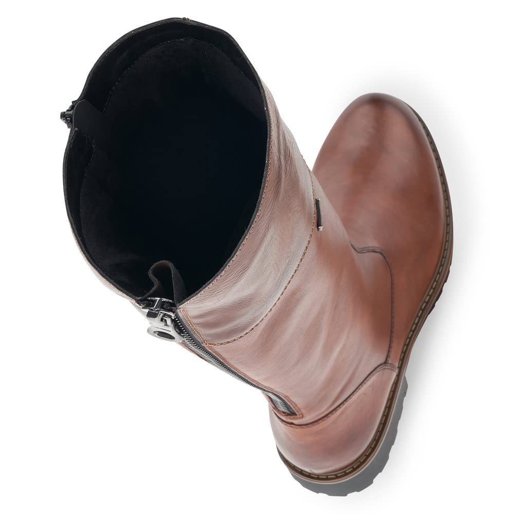 Remonte R6581, Botas Altas Mujer, Chestnut/Brasil 22, 44 EU