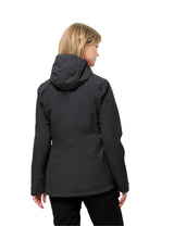 Jack Wolfskin Moonrise 3 en 1 Chaqueta, Negro, M para Mujer