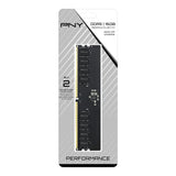 PNY Performance DDR5 16GB 4800 MHz DIMM MODULO DE Memoria RAM para Ordenador DE Mesa CL40 1.1V