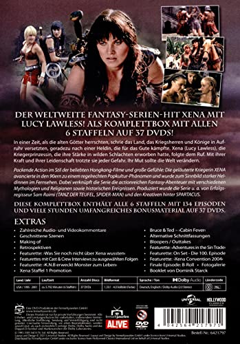 Xena - Die Kriegerprinzessin - Die komplette Serie (Alle 6 Staffeln) (Fernsehjuwelen) [DVD]