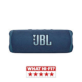 JBL Altavoz Bluetooth portátil Flip 6 Altavoz resistente al agua y al polvo IPX67, compatible con JBL PartyBoost, hasta 12h de batería, azul