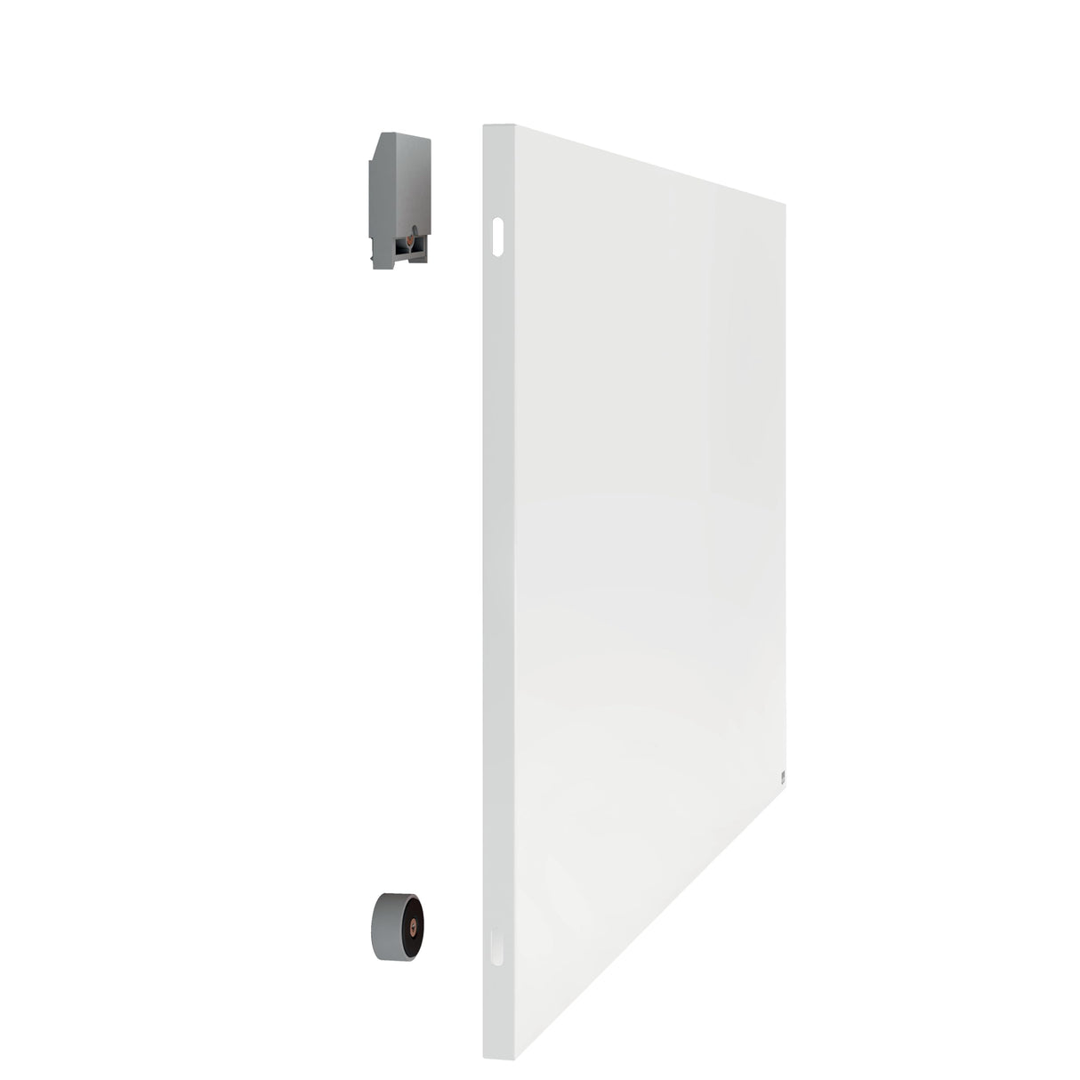 Nobo 1915714 - Pizarra Magnética Infinity Sin Marco, 900 x 600mm, Pizarra Blanca Magnética, 90 x 60cm, Acero con Revestimiento UV, Pizarra Fácil de Limpiar, Blanco