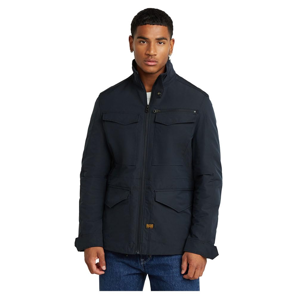 G-Star Para Hombre Chaqueta Rovic Slim Field, Azul (salute D26117-D908-C742), L