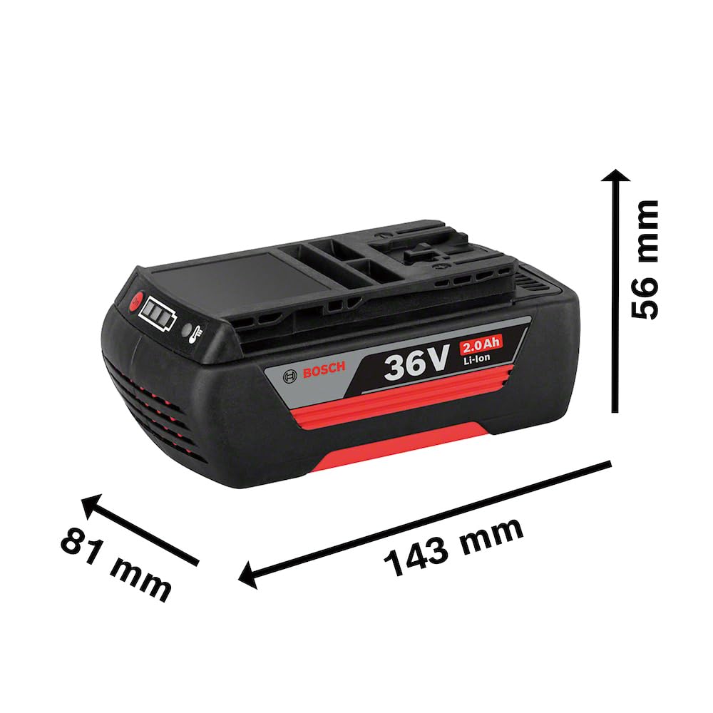 Bosch Professional batería GBA 36V 2.0Ah (con tecnología CoolPack)