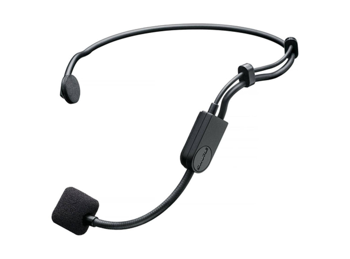 Shure PGA31 CONDENSADOR DE AURIDOS Micrófono con patrón polar cardioide, cuello de cisne flexible, parabrisas de espuma y conector TA4F (TQG) para su uso con sistemas inalámbricos Shure (PGA31-TQG)