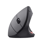 Trust Verto 60 Pack - 60x Ratón Vertical Inalámbrico, Ratón Ergonómico, 800/1200/1600 dpi, 2.4GHz, Microrreceptor USB, para PC, Ordenador, Laptop, Desktop, Mac, Pilas Incluidas - Negro