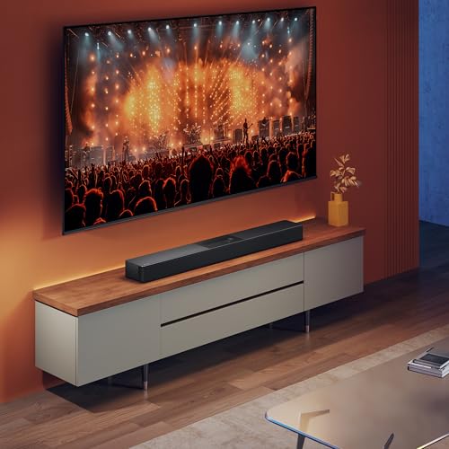 Hisense HS2000 - Barra de Sonido 2.1, 240W, Subwoofer Incorporado, Dolby Digital Plus, DTS Virtual:X, Modo TV, EzPlay