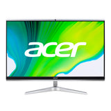 acer Aspire C24-1650, PC Desktop AIO, Intel Core i3-1115G4, 8 GB DDR4, 512 GB SSD, 23,8" Pantalla IPS FHD LED LCD, Intel UHD, WiFi, Webcam, Sin Sistema operativo/Teclado + Mouse inalámbricos