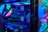 Corsair Vengeance RGB - Kit de memoria Entusiasta de 16 GB (2 x 8 GB, DDR4, 3200 MHz, C16 XMP 2.0) negro
