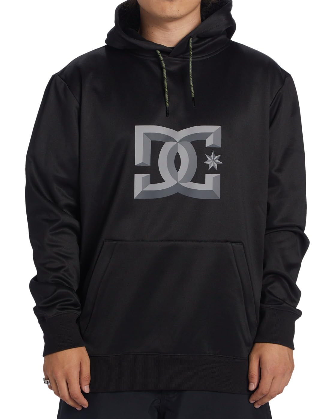 DC Shoes Snowstar Suéter pulóver, Black, Estándar para Hombre
