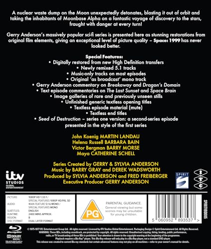 Space 1999: The Complete Series [Blu-ray]