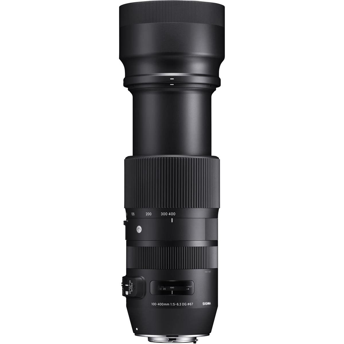 Sigma 100-400mm F5-6.3 DG OS HSM Contemporary para Montura Sigma Negro