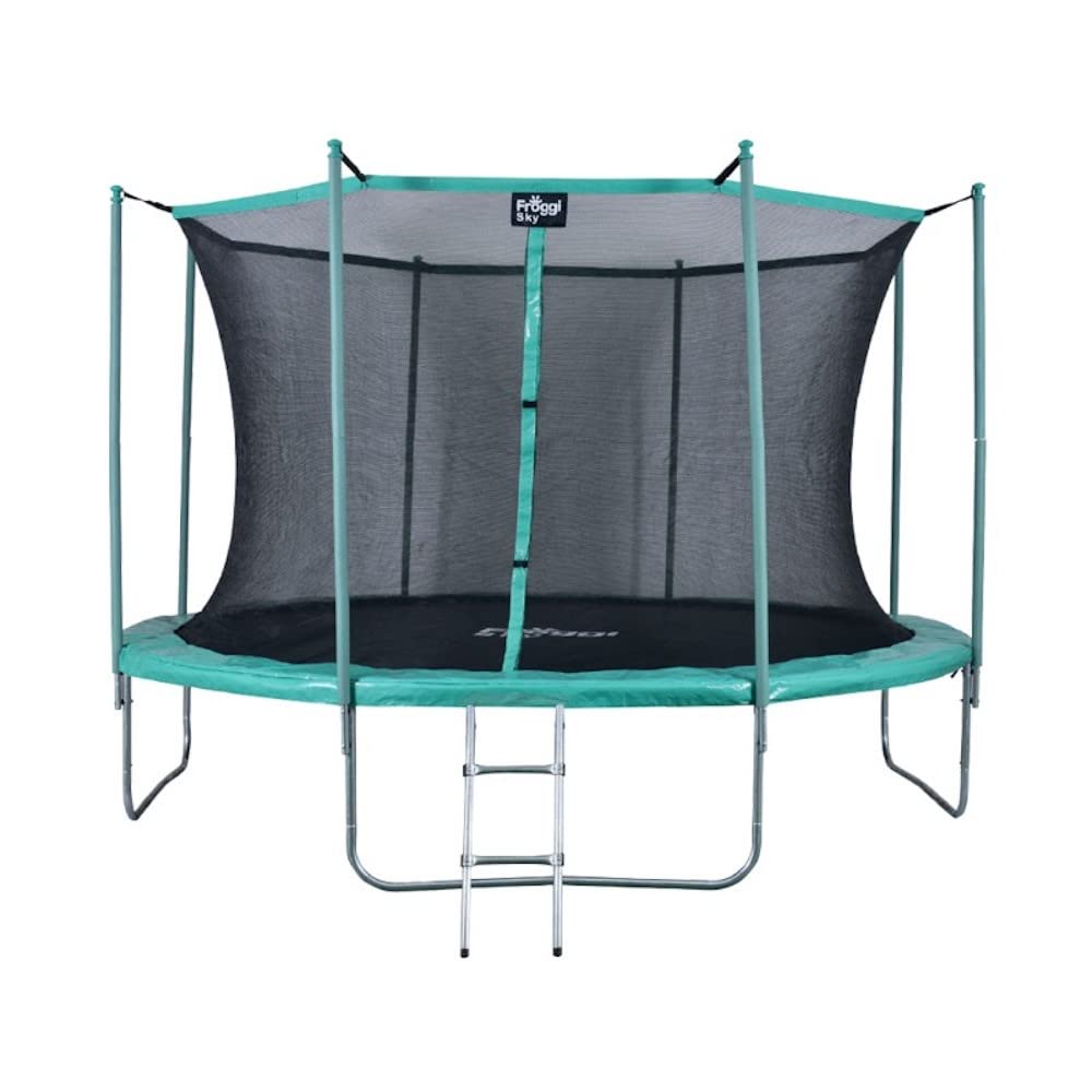 FROGI SKY-183 cm Norma CE Trampolín, SS-0603HI, Azul