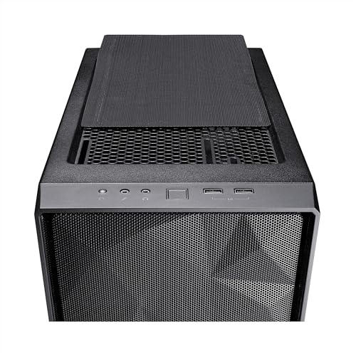 Fractal Design meshify C templado cristal ATX/mATX/ITX caja de ordenador – Negro