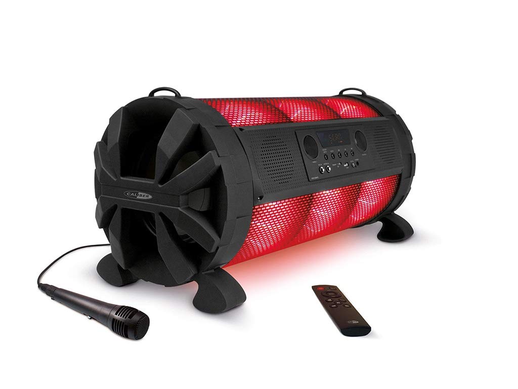 Caliber HPG519BTL 2.1 Portable Speaker System 60W Negro Altavoz portátil - Altavoces portátiles (2.1 Canales, 20,3 cm, 60 W, 15 W, 30 W, Inalámbrico y alámbrico)