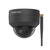 Foscam D4Z WLAN Überwachungskamera Schwarz 4MP (2304x1536), Dual-Band WLAN, PTZ, Smarte Erkennung