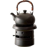Tea Soul | Juego de tetera Lin's Ceramic Studio con estufa negra