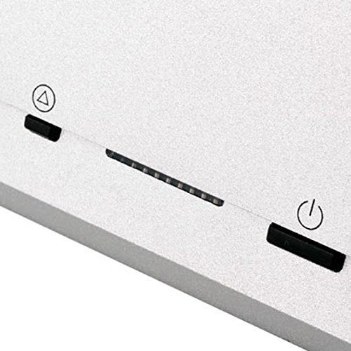 SilverStone SST-FTZ01S - Carcasa de Ordenador Fortress Mini-ITX para Juegos de Alto Rendimiento, Plata