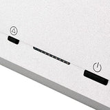 SilverStone SST-FTZ01S - Carcasa de Ordenador Fortress Mini-ITX para Juegos de Alto Rendimiento, Plata