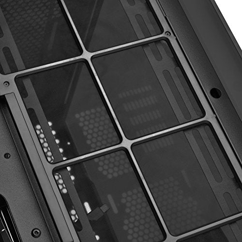 Silverstone SST-LD01B Lucid Serie Mini Tower Micro ATX - Caja para Ordenador (3 Paneles Laterales de Cristal Templado)