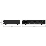 Audibax Zone 240BT Amplificador 4 Zonas 240W