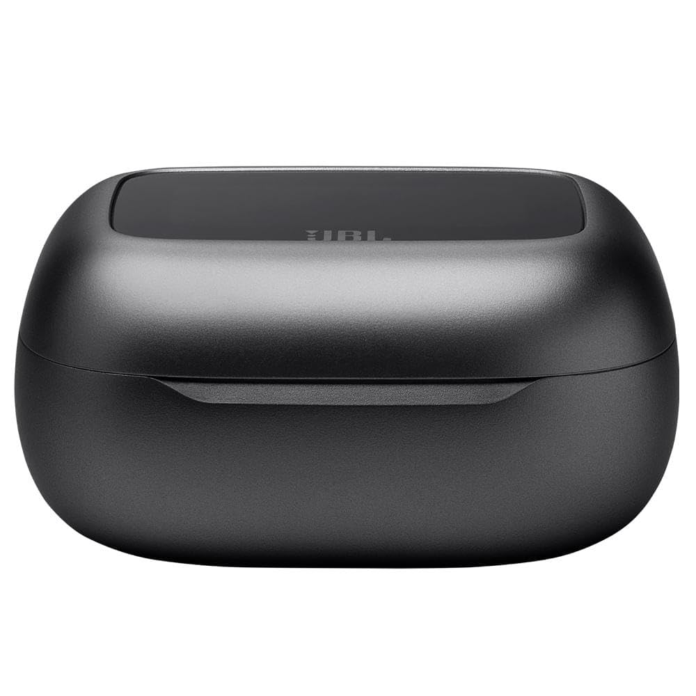 JBL Live Beam 3 Auriculares inalambricos de botón con almohadillas,True Wireless con cancelación de ruido adaptable, hasta 48 horas de reproducción, Bluetooth, audio de alta resolución, negro