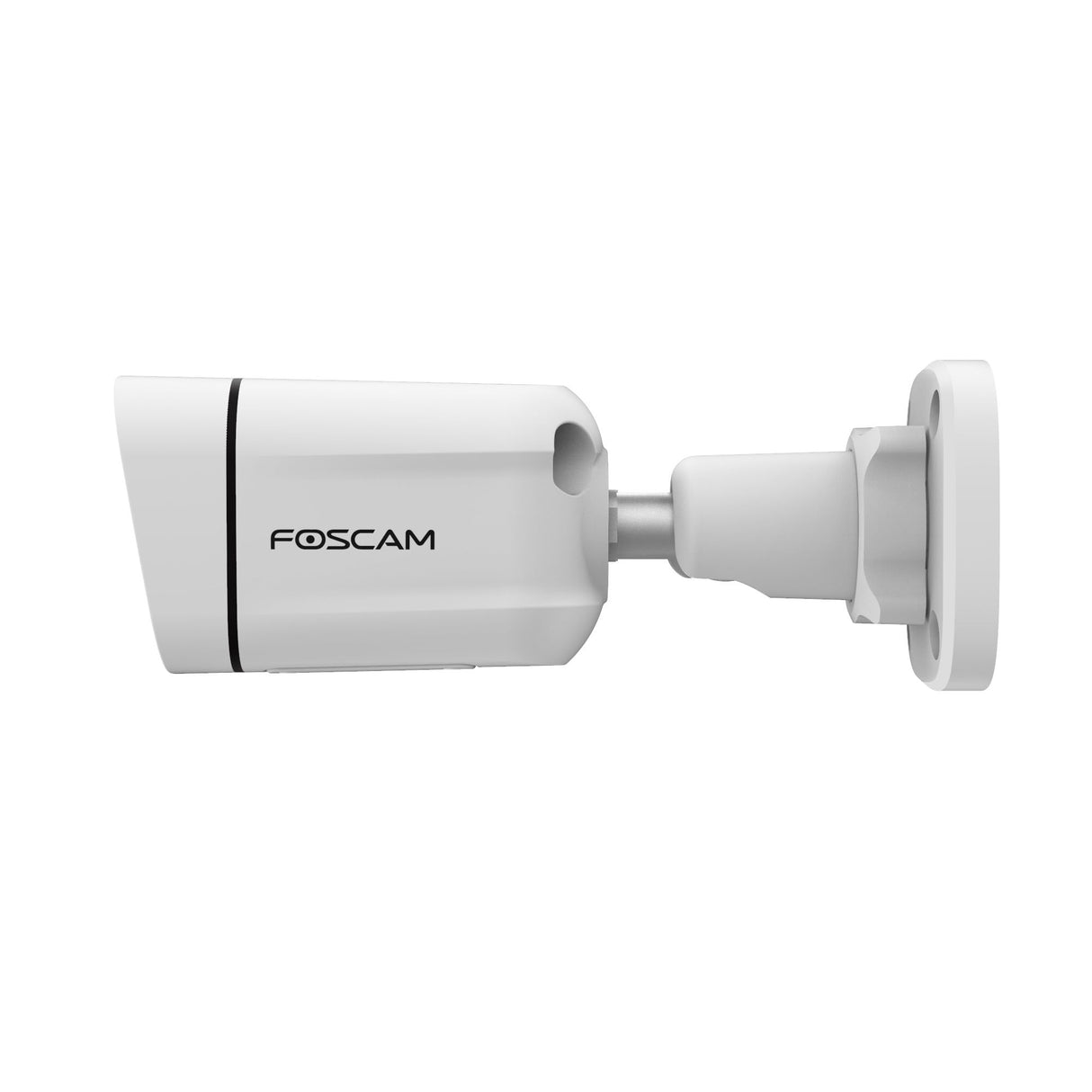 Foscam Cámara IP PoE de 8 MP para Exteriores con focos y Sirena V8EP Blanca