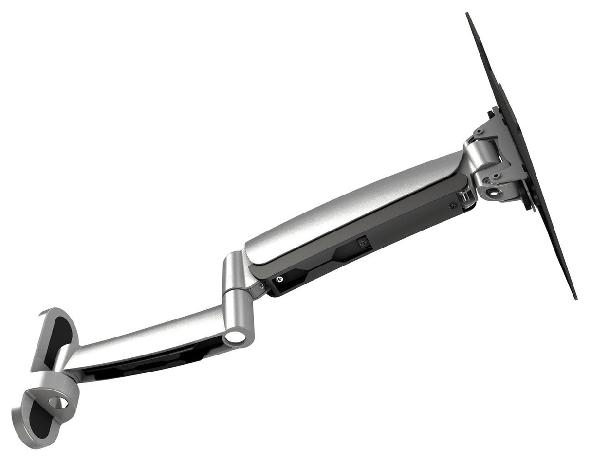 RICOO Soporte TV Pared Giratorio Inclinable Televisión 27-47" (69-119cm) #S2722 Brazo Universal Televisor LED/LCD VESA 100x100 200x200 Plata