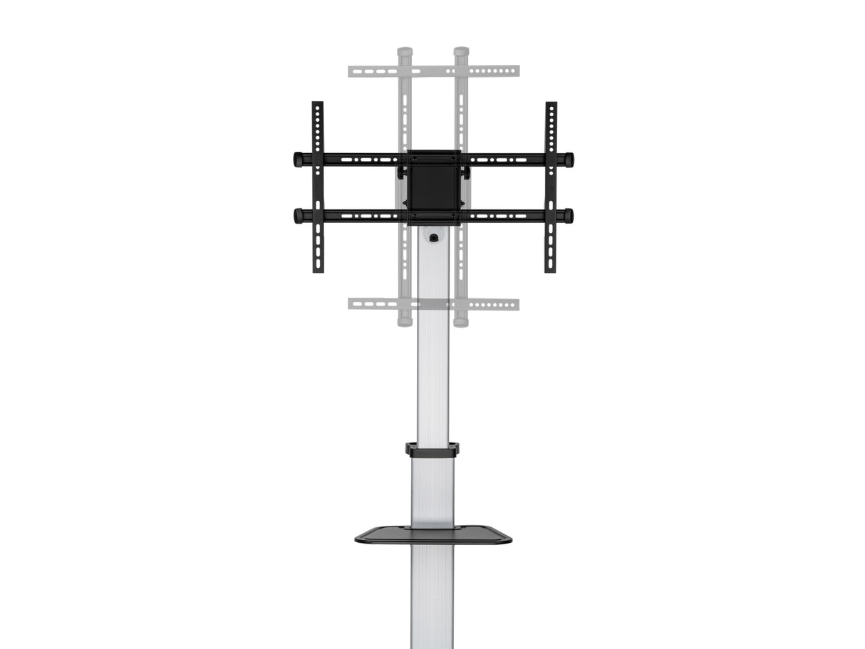 Equip 650630 Soporte de TV con Ruedas 37-86" VESA 600x400 50KG Máx Plata