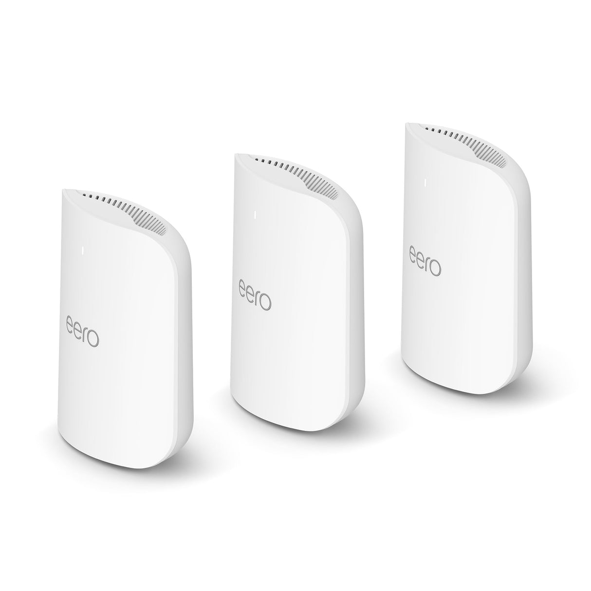 Descubre el nuevo eero Pro 7 de Amazon (último modelo): router de malla tribanda con Wi-Fi 7, compatible con velocidades de red de hasta 5 Gb/s y cobertura de hasta 560 m² (pack de 3)