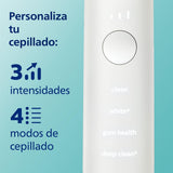 Philips Sonicare DiamondClean 9000 cepillo dental eléctrico, cepillo dental sónico con aplicación, sensor de presión, 4 modos de cepillado, 3 niveles de intensidad, modelo HX9911/94