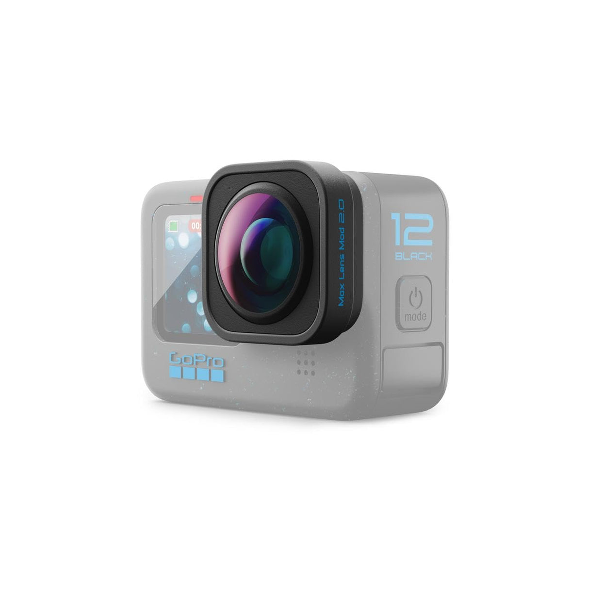 GoPro MAX Lens Mod 2.0 (HERO12 Black) - Accesorio Oficial de GoPro