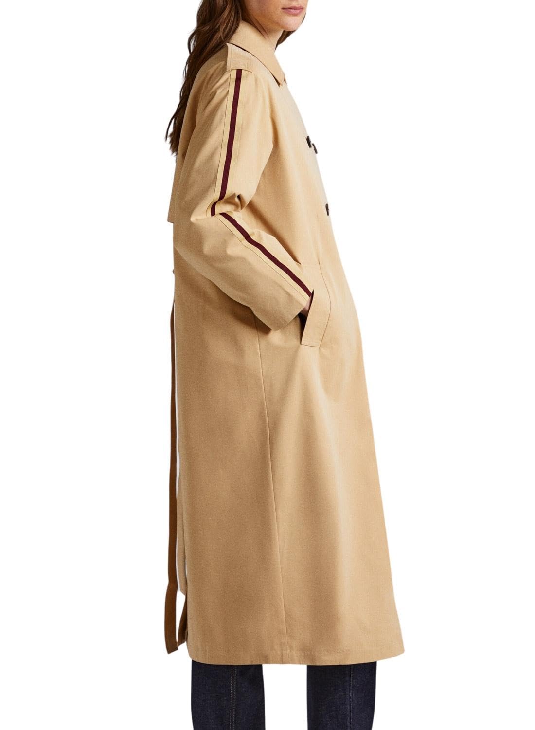 Pepe Jeans Marla Jacket, Marrón (Camel), M para Mujer
