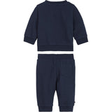 Tommy Hilfiger Chándal Bebés Tejido elástico, Azul (Twilight Navy), 9 Meses