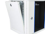 Alcasa GC-R0100 armario rack 6U Bastidor de pared Gris - Estantería (6U, Bastidor de pared, Gris, Acero, Vidrio, Acero)