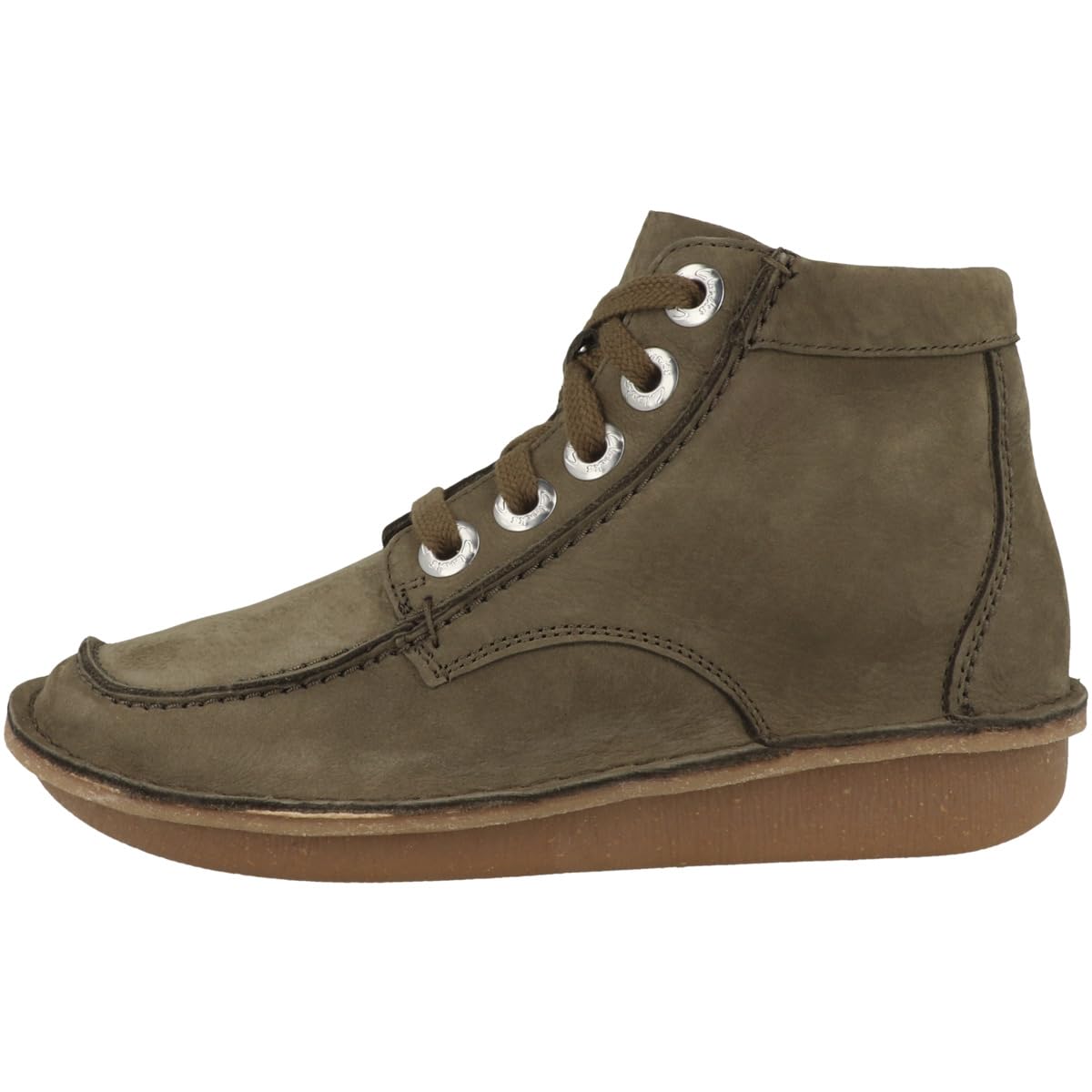 Clarks Women's Funny Cedar Fashion Boot, verde oliva oscuro, 40 EU