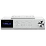 Grundig DKR Dab – Radio de Cocina con Bluetooth y Dab (Incluye recepción) Dab+. Blanco