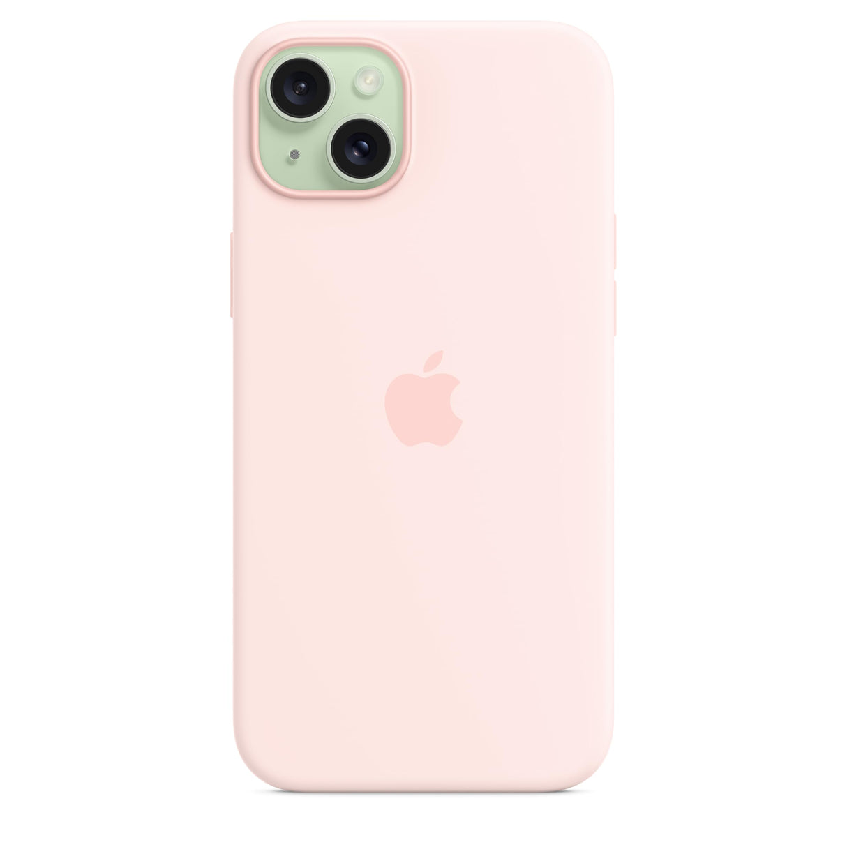 Apple Funda de Silicona con MagSafe para el iPhone 15 Plus - Rosa Claro