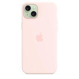 Apple Funda de Silicona con MagSafe para el iPhone 15 Plus - Rosa Claro