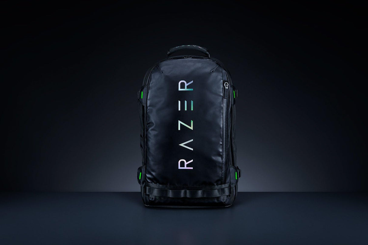 Mochila Razer Rogue V3 (15,6") - Mochila de viaje compacta (compartimento para portátil de hasta 15", resistente, cubierta exterior de poliéster) Negro/Chroma
