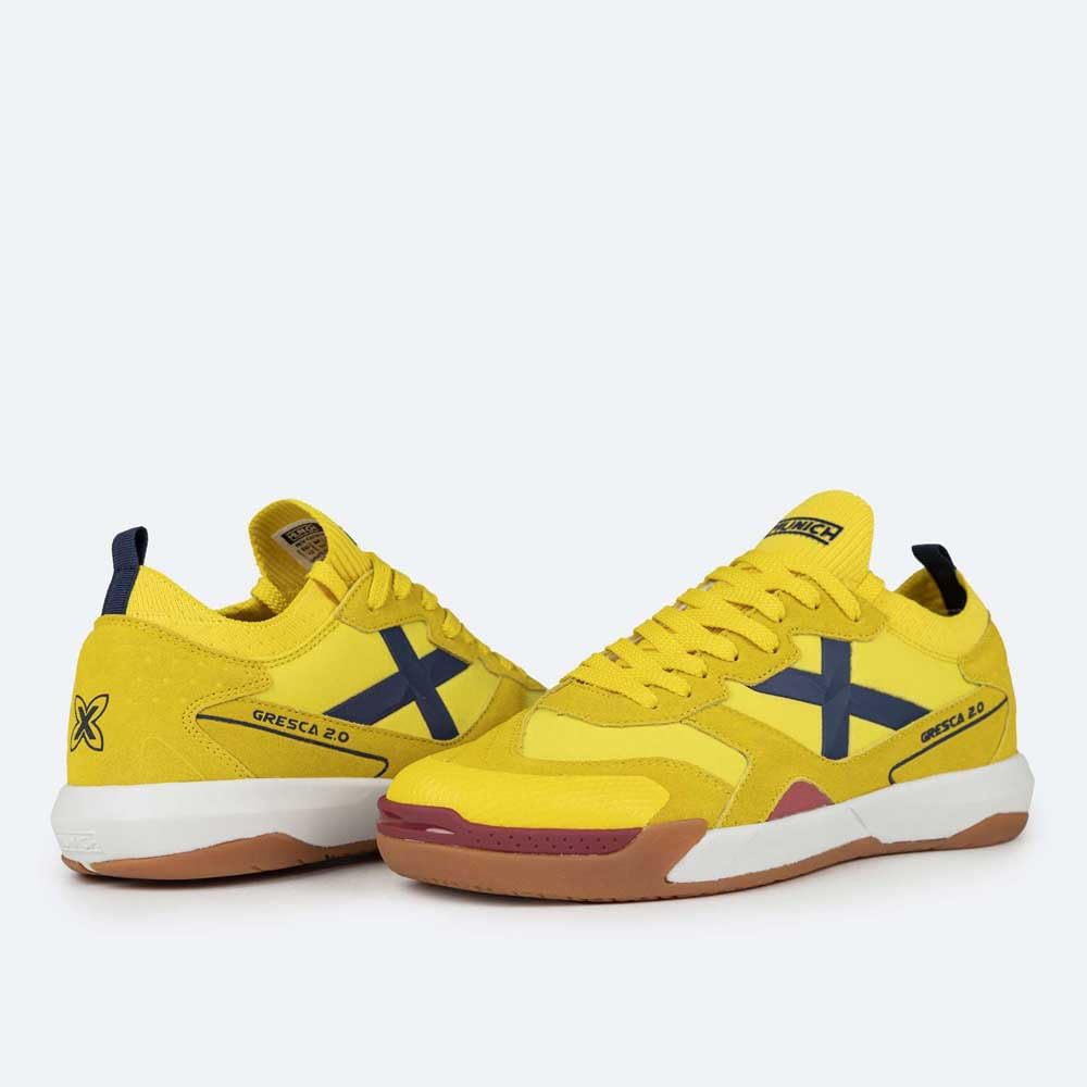 Munich Gresca, Zapatillas Unisex Adulto, Amarillo, 42 EU