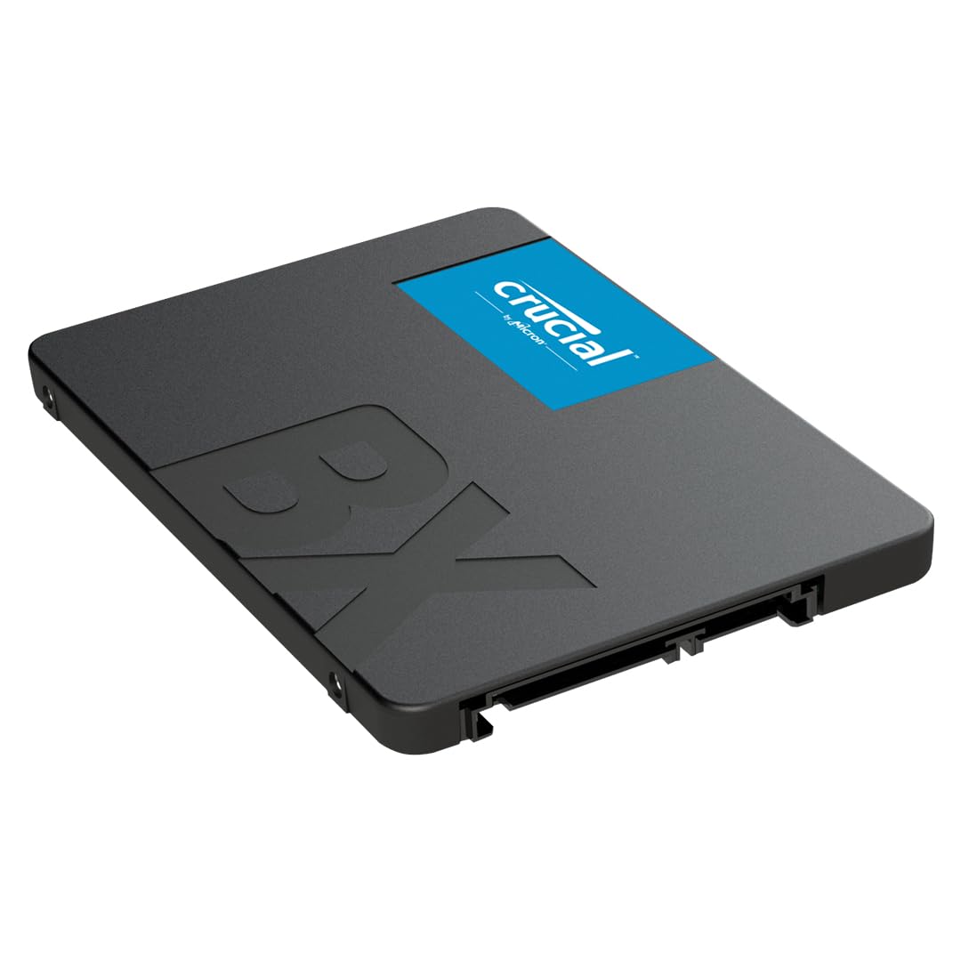 Crucial BX500 SATA SSD 2TB Interno 2.5", hasta 540MB/s, Compatible con Ordenador Portátil y de Sobremesa (PC), 3D NAND, Aceleración de Escritura dinámica - CT2000BX500SSD101