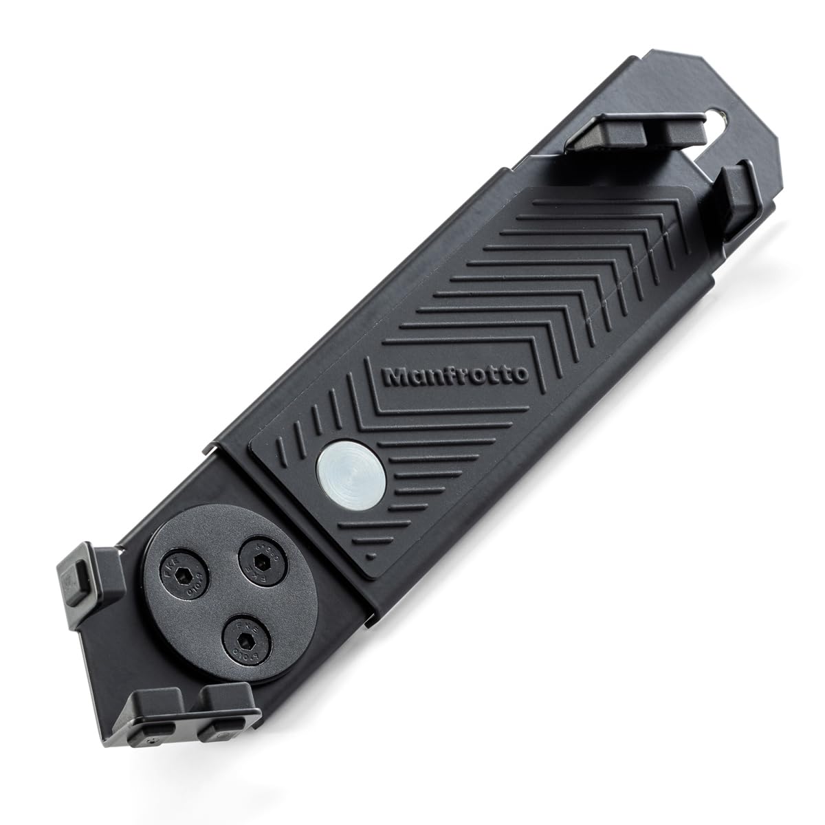 Manfrotto TetherGear Soporte para Tablet 9"-13" - Soporte para Tablet o iPad - Múltiples Puntos de Montaje - Brazo Deslizante Ajustable - MLTSA3301B